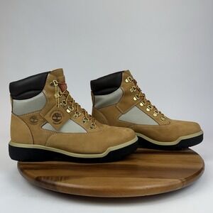 Mens‎ Timberland Filet Tan Leather 6" Waterproof Outdoor Hiking Boots Size 11 D